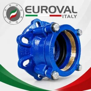 ADAPTADOR ACERROJADO H.D P/TUBERIA HDPE EURO ITALY