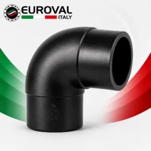 CODO HDPE PE100 X 90° TERMOFUSION